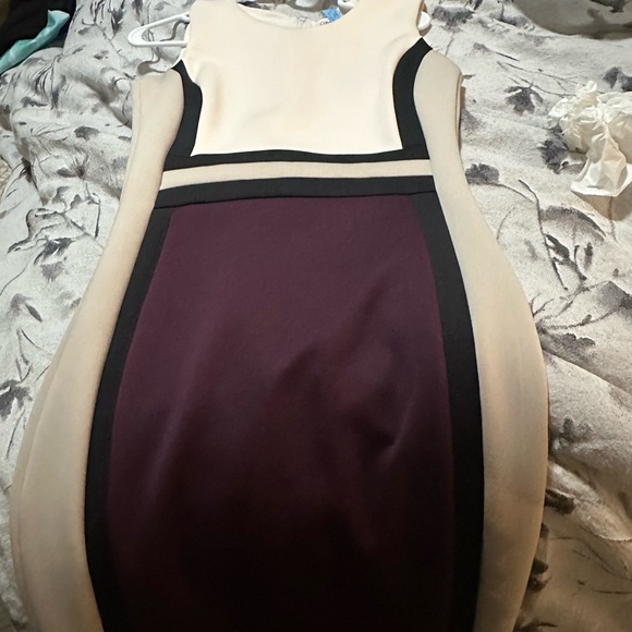 Dress sale ๐ฅ๐ฅ 2/$25 Color block sheath dress by Calvin Klein size 8 - Picture 3 of 7